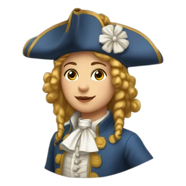 French-Revolution-girl-phrygian-cap sticker