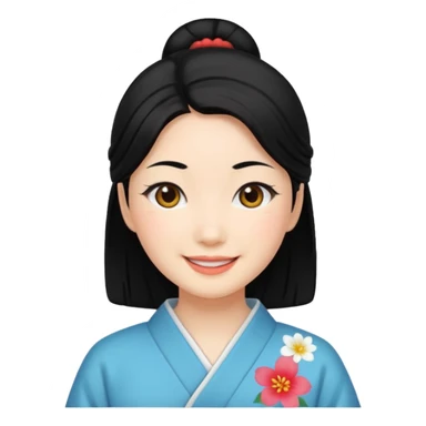 japanese woman sticker