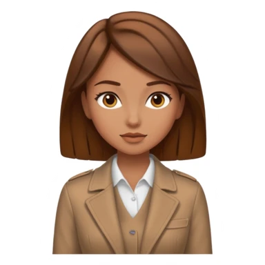 a pretty bratz tan girl who is fat sticker