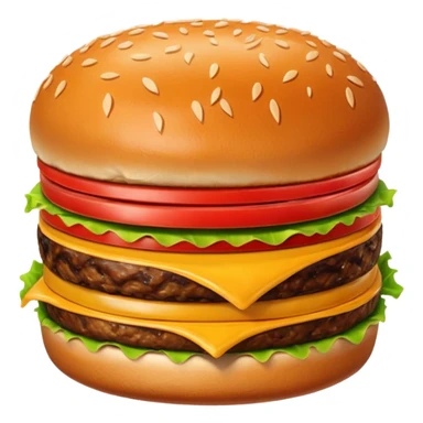 burger patty sticker
