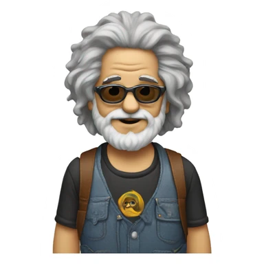 Jerry Garcia  sticker