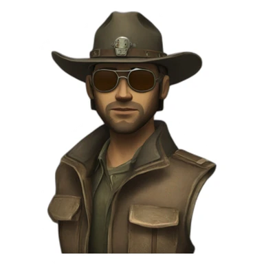 Fallout new vegas ncr ranger sticker