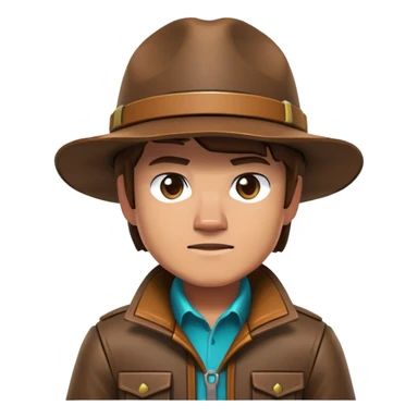 Garrett Garrison adventurer from Minecraft movie sticker