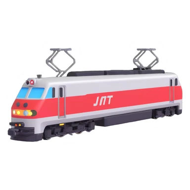 Njt electric locomotive sticker