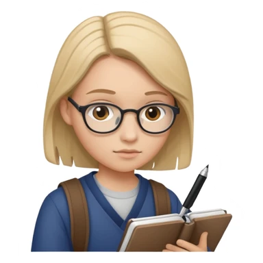 I want a notebook with a student sticker