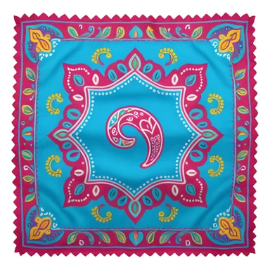 hipster bandana no human sticker