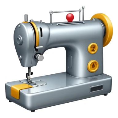 Máquina de costura ovelock sticker