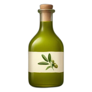 olive oil bottle sticker