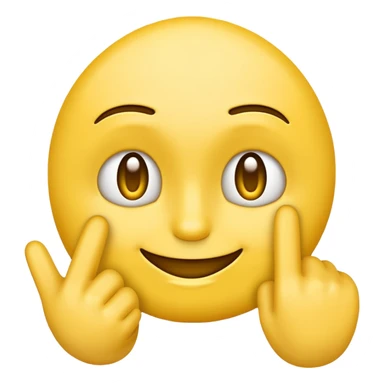 sketchy suspicious yellow emoji smirking deviously while tapping fingers  sticker