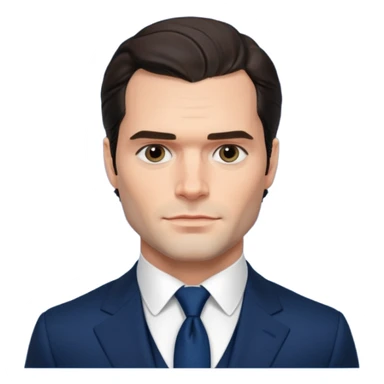 henry cavill in suit sticker