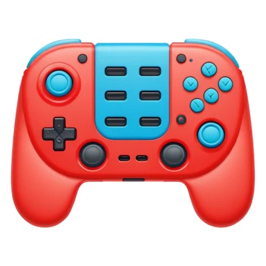 A pair of Nintendo Joy-Cons (Neon Red and Neon Blue) sticker