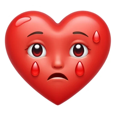 NÃO CHORAS É PRA CHORAS MEME CORAÇÃO VERMELHO sticker