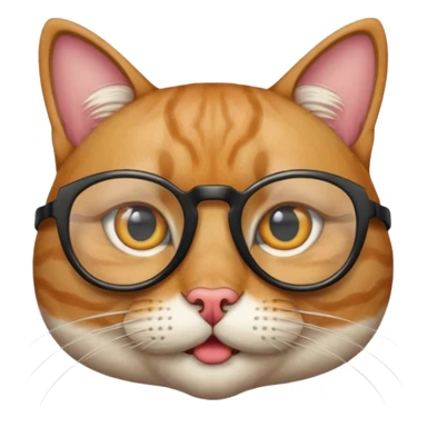 cat wearing funny glasses with a fake nose and moustache sticker