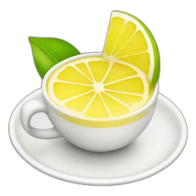 Café citron sticker