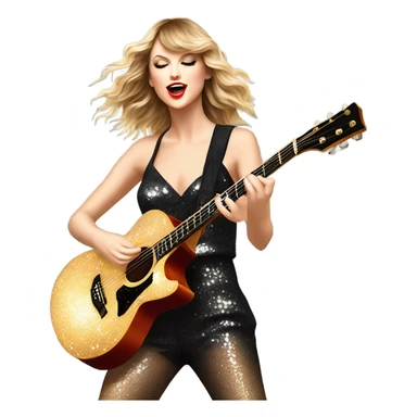 taylor swift during the eras tour  sticker