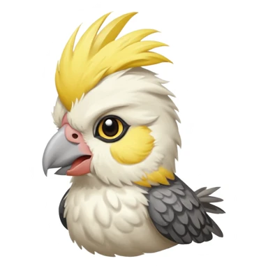 cockatiel bird sticker