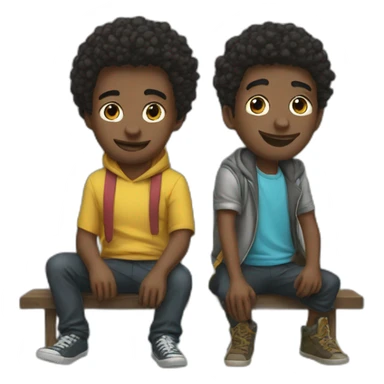 BigFlo et oli sticker