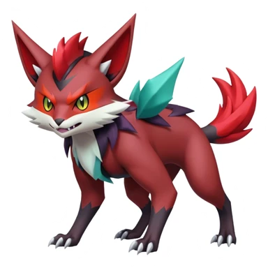 Noivern-Torracat-Zoroark full body sticker