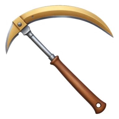 The sickle used by farmers sticker