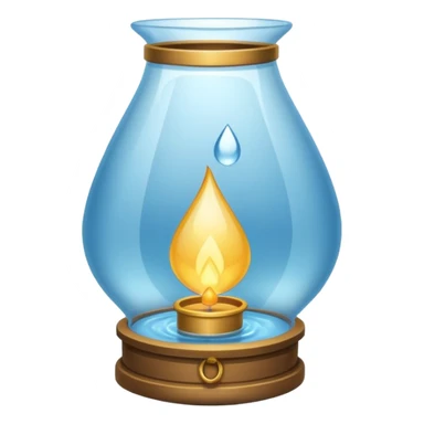 Water Lantern more water drop inside lantern sticker