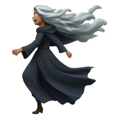 Fart in a tornado  with a witch sticker