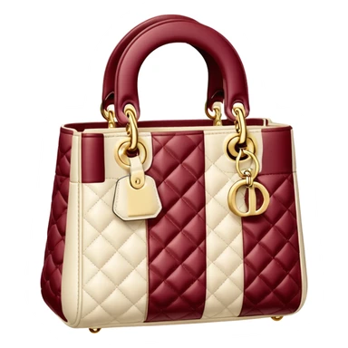 lady dior cream sticker