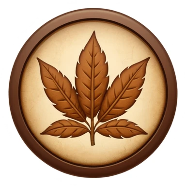  Badge of tobacco sticker