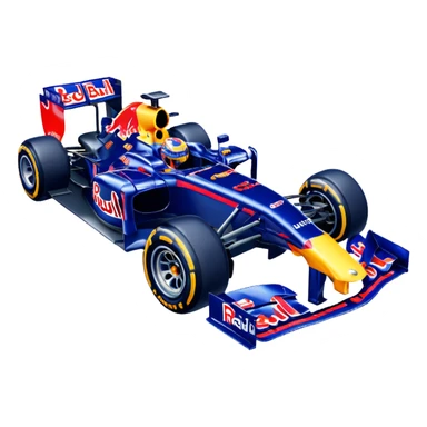 formula 1 red bull car sticker
