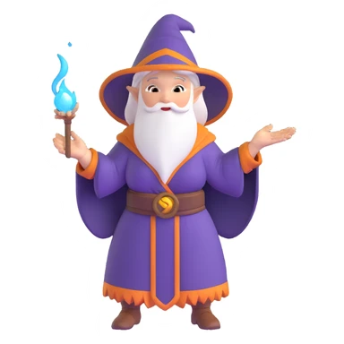 female dwarf sorcerer from DnD, fantasy clothes, casting a spell sticker