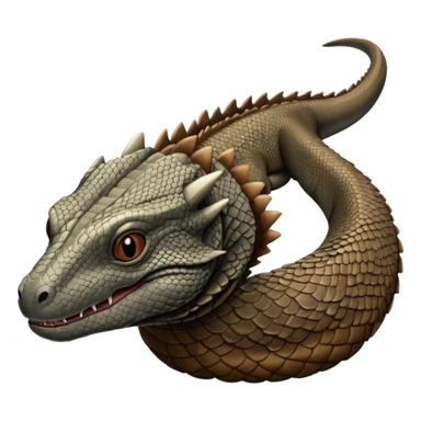 Komodo dragon sticker
