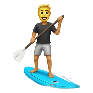 standup paddle sticker