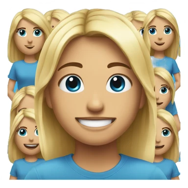 Emoji de la verificación azul de tik Tok sticker