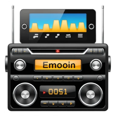 loud music in car sticker