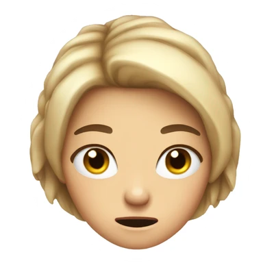 Tipping hand emoji girl anger sticker