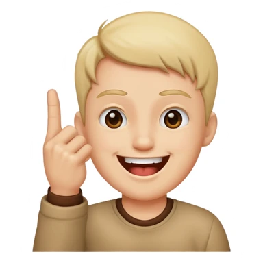 middle finger and laughing  sticker