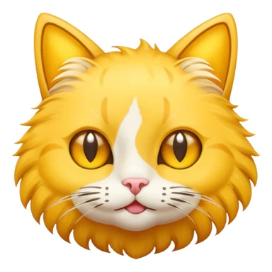 A star with a cat face ⭐️🐱 sticker