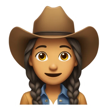 Olivia Rodrigo with a cowboy hat sticker