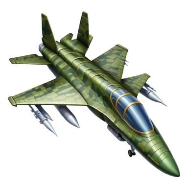 Crocodile with a body of a fighter jet Crocodile with a body of a fighter jet  sticker