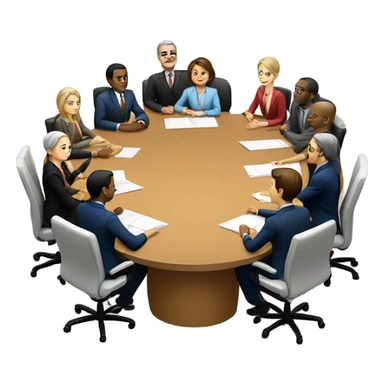 10 people at  ameeting sticker