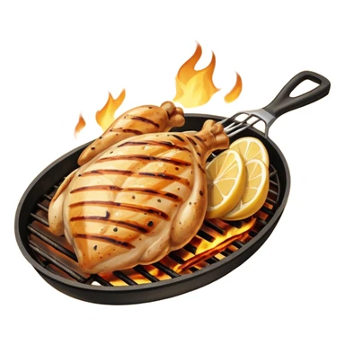 one Grilled Chicken breast sticker