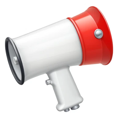 airhorn, simple, clear, iconic, no text sticker