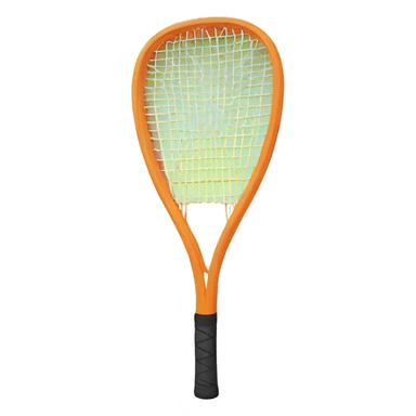 Squash racket sticker