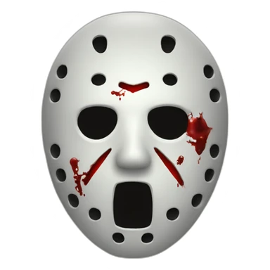 Friday the 13th blood sticker