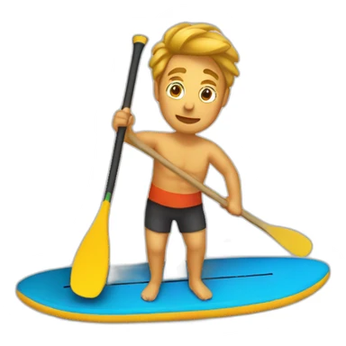 standup paddle sticker