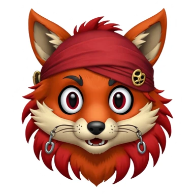 Foxy animatronic  sticker