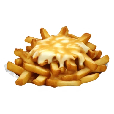 Poutine qui mange une poutine  sticker