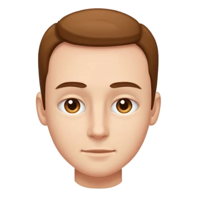 Big forehead sticker