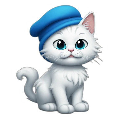 Smurfcat sticker