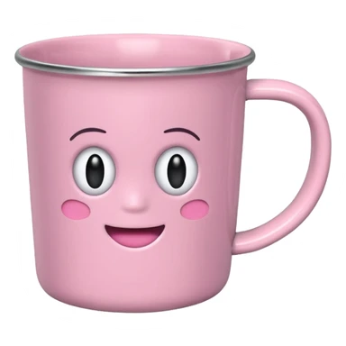 Quiero una taza de la marca standly de color rosa pastel sticker