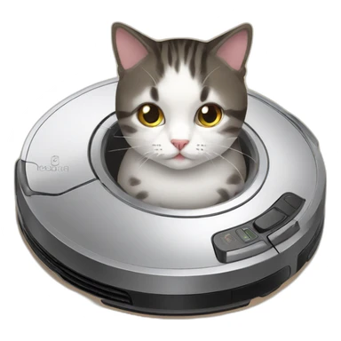 roomba cat sticker